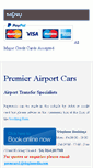 Mobile Screenshot of airport-transfers-sheffield.com
